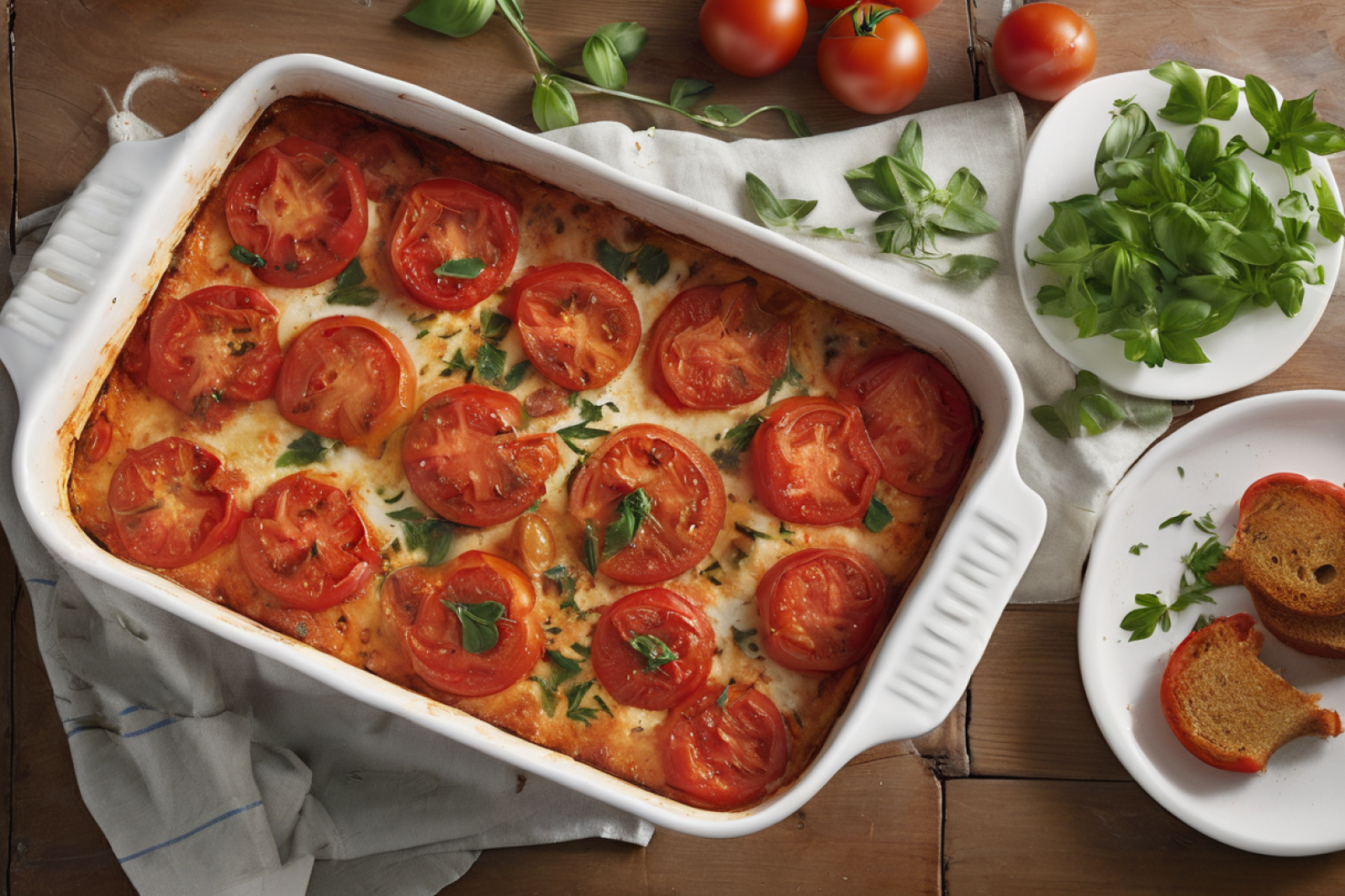 Herbed Tomato Bake
