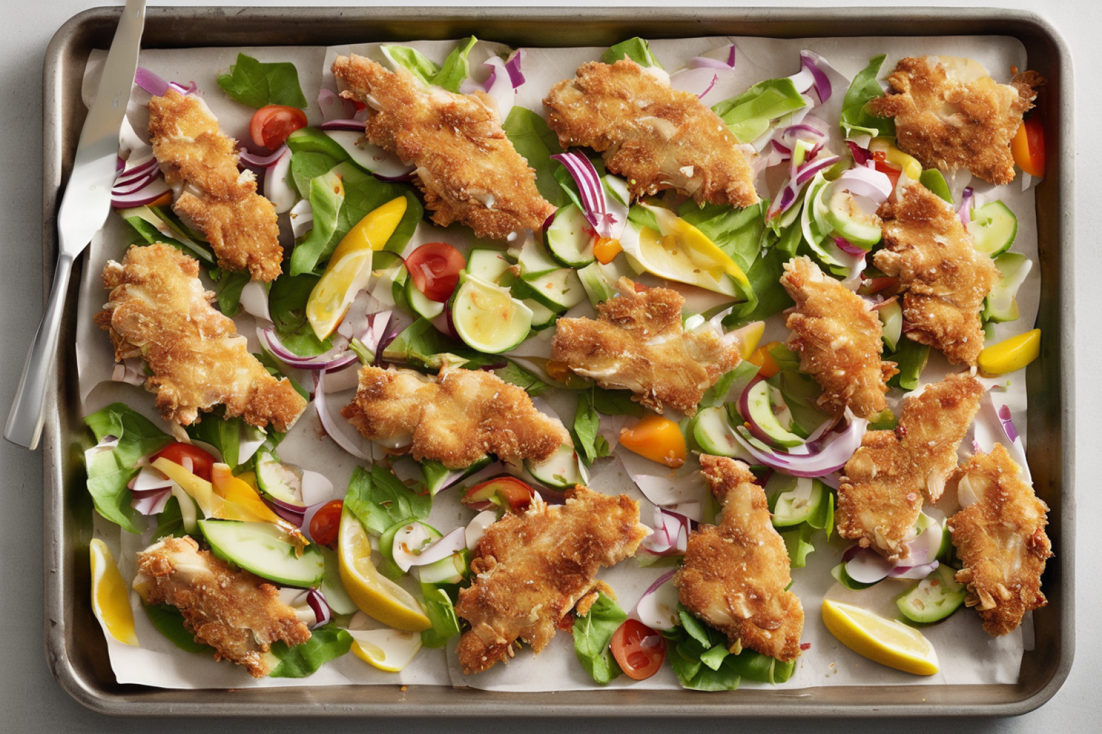Zesty Crunchy Chicken Salad
