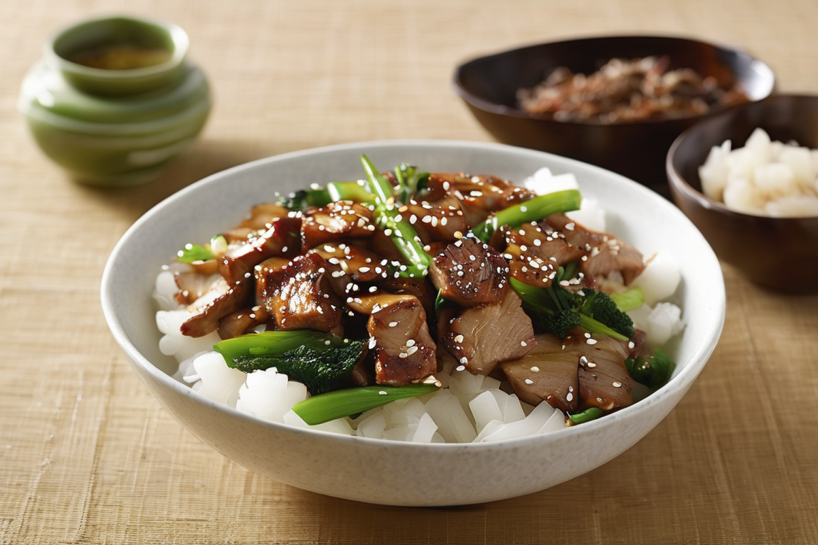 Ginger-Glazed Pork Stir-Fry