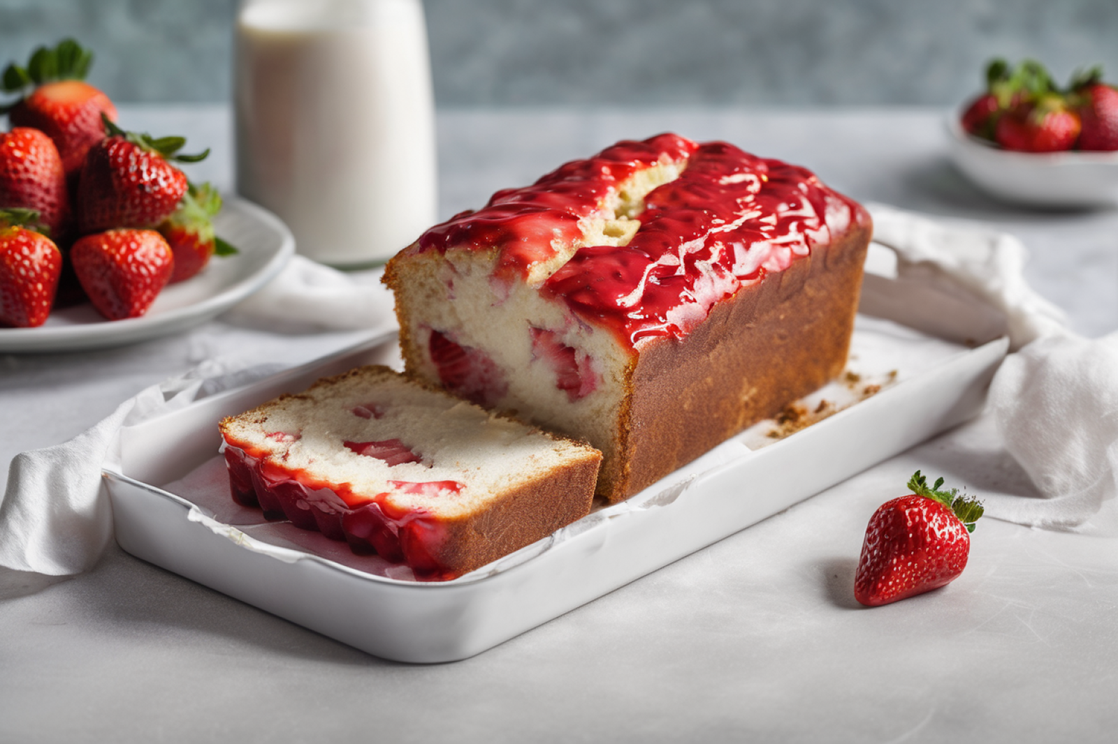 Strawberry Bliss Loaf