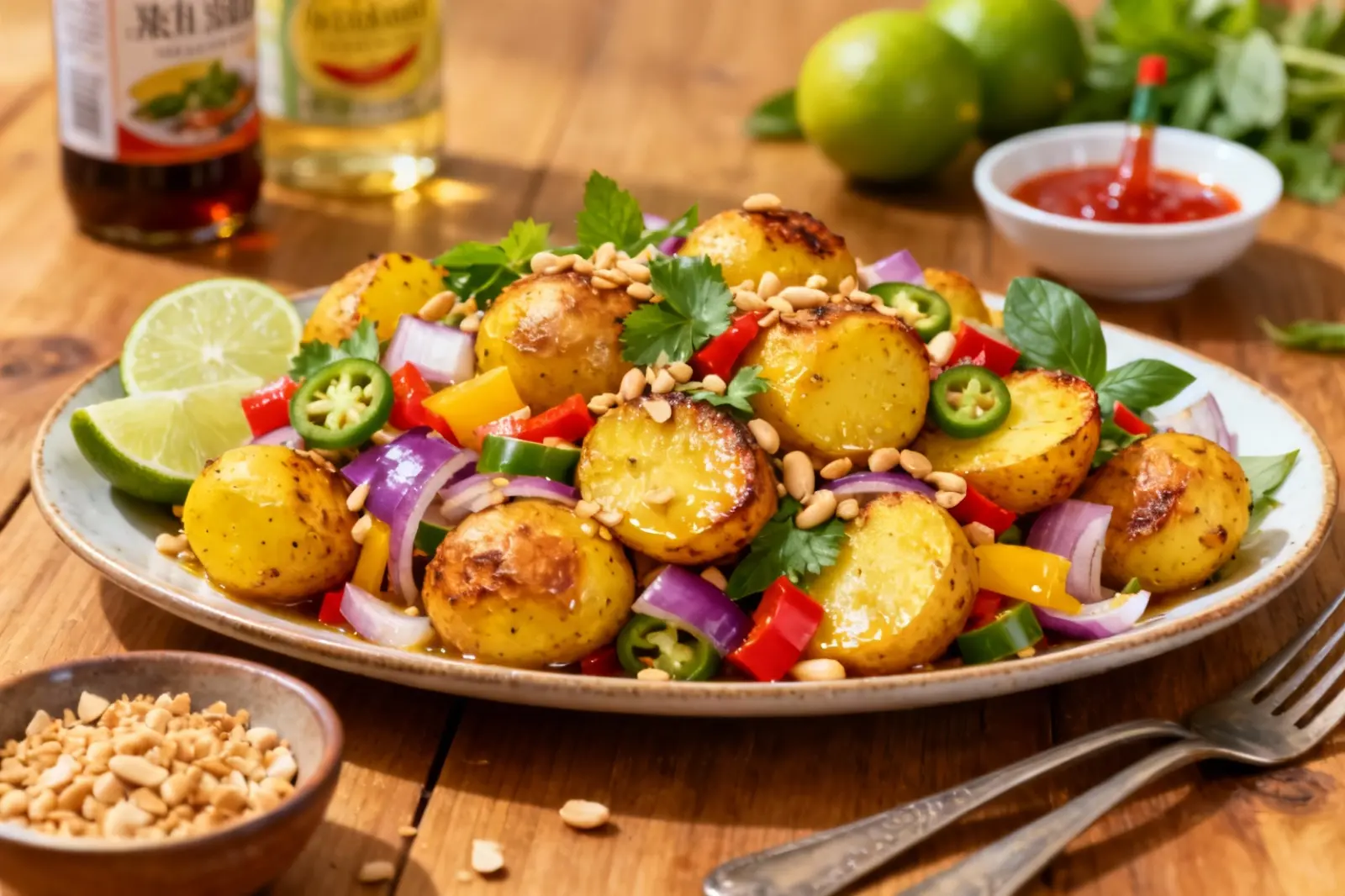 Spicy Thai Potato Delight
