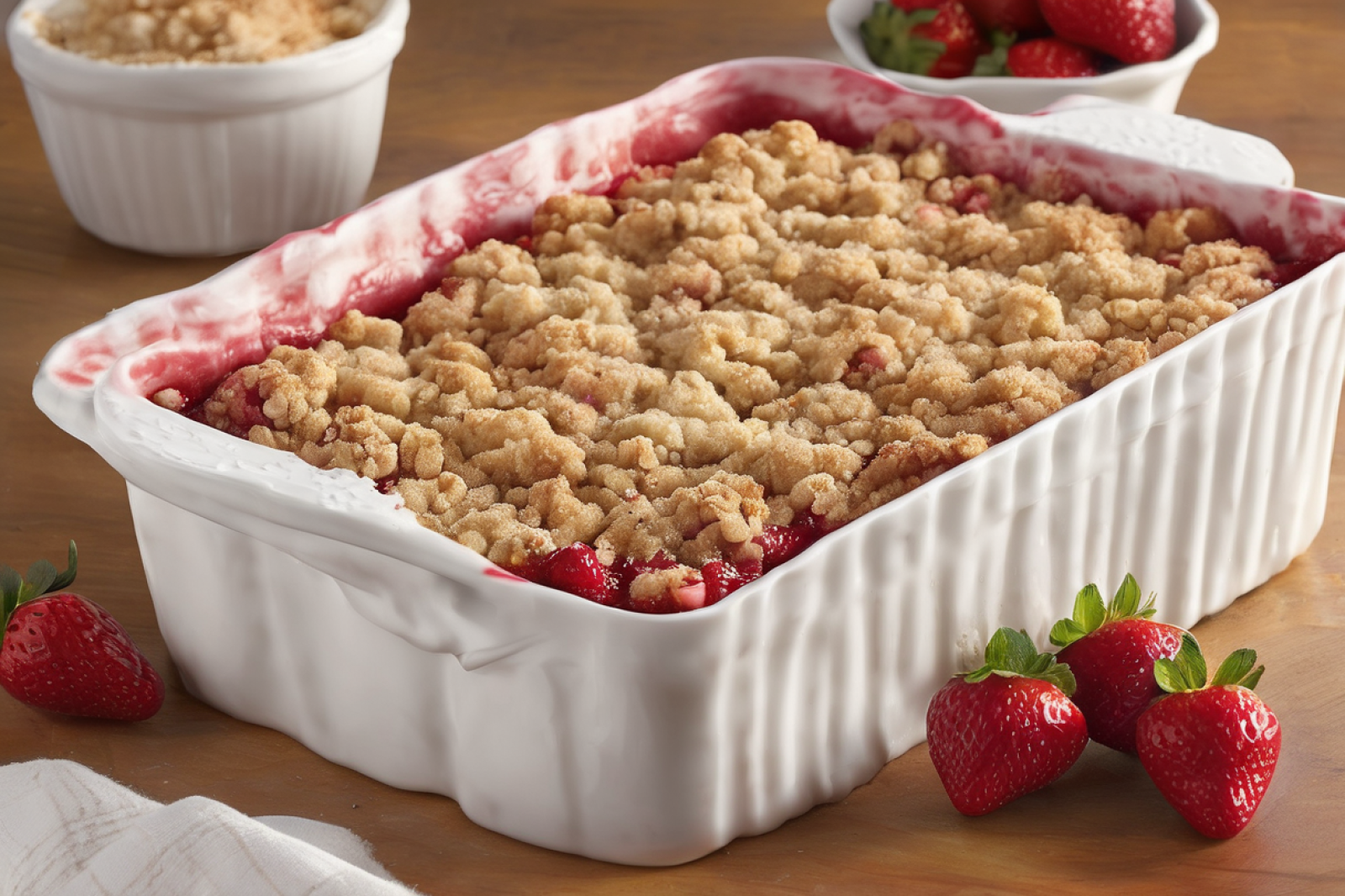 Strawberry Crumble Bliss