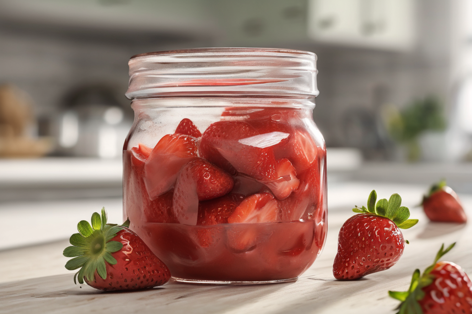 Refreshing Strawberry Preserve