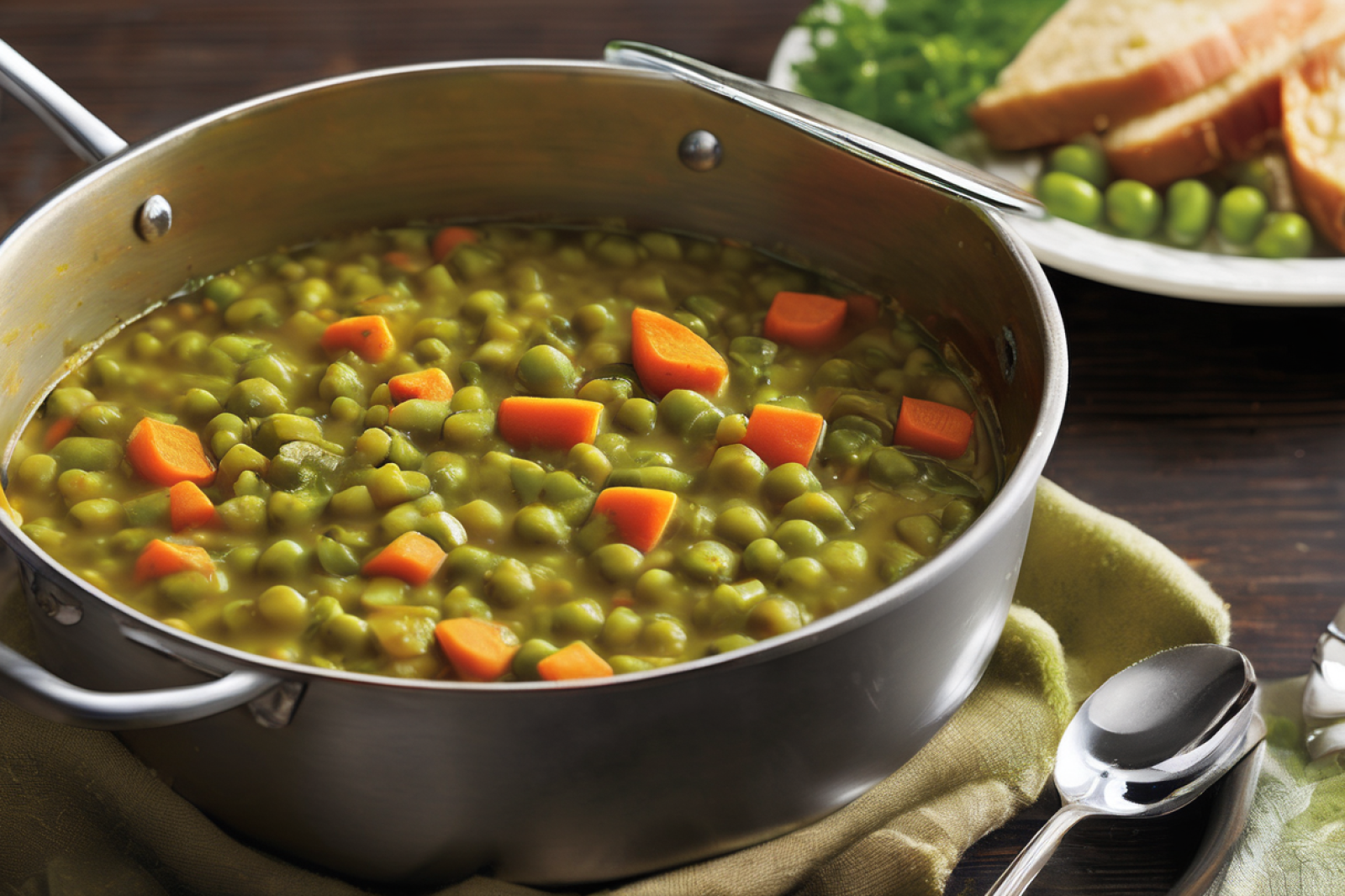 Hearty Vegetarian Split Pea Stew