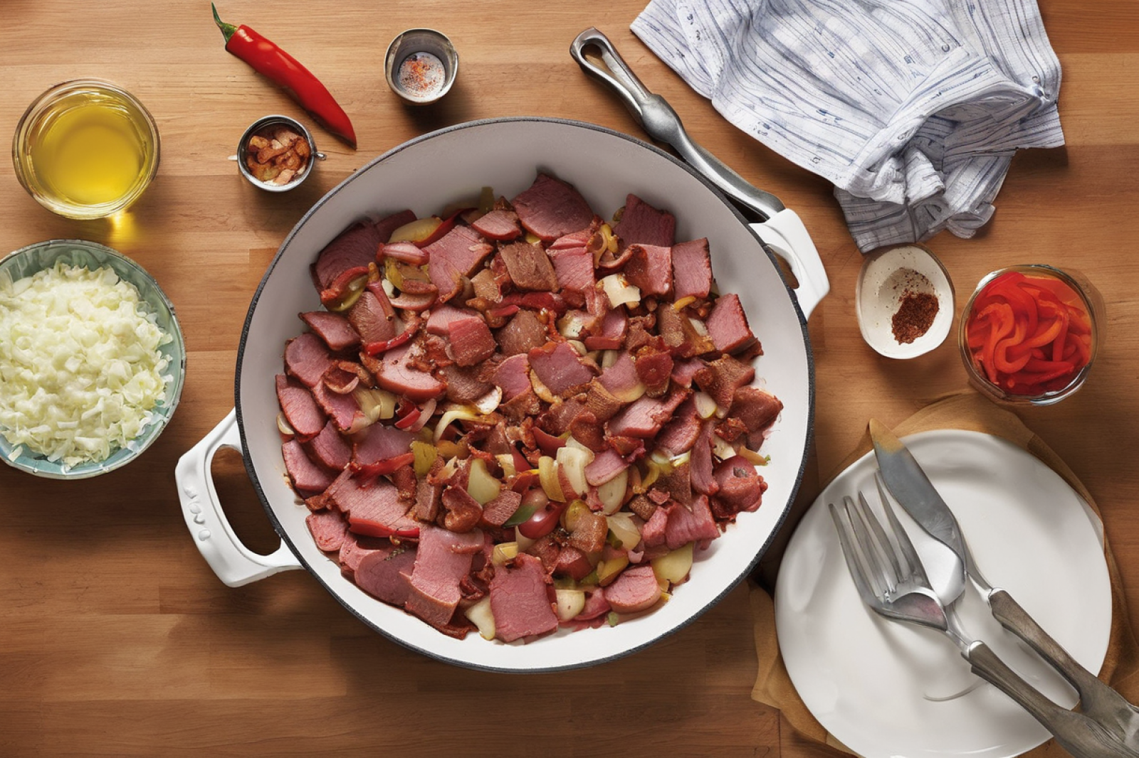 Savory Corned Beef Hash Extravaganza