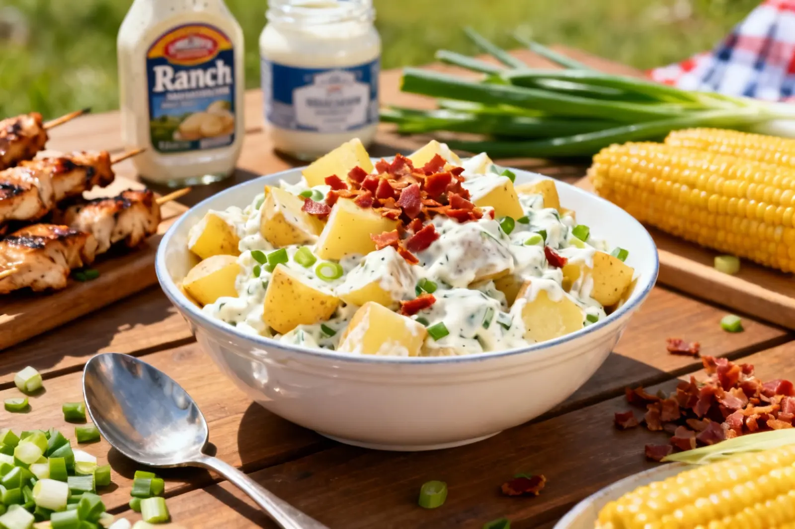 Zesty Ranch Potato Salad