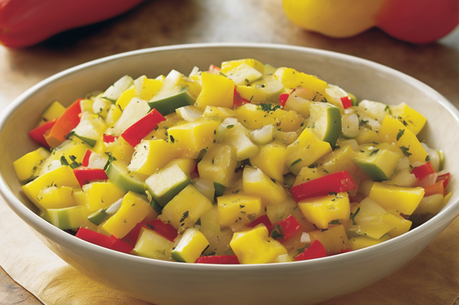 Tangy Summer Squash Relish