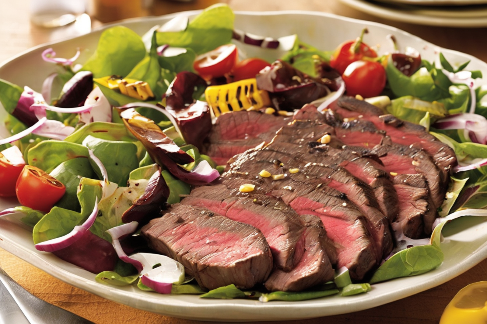 Zesty Grilled Steak Salad