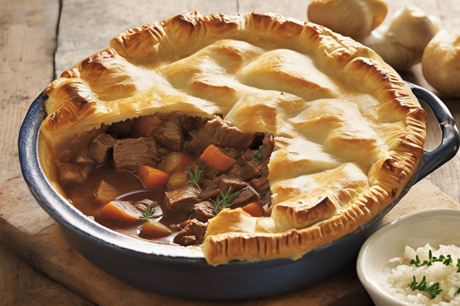 Hearty Beef and Ale Pie
