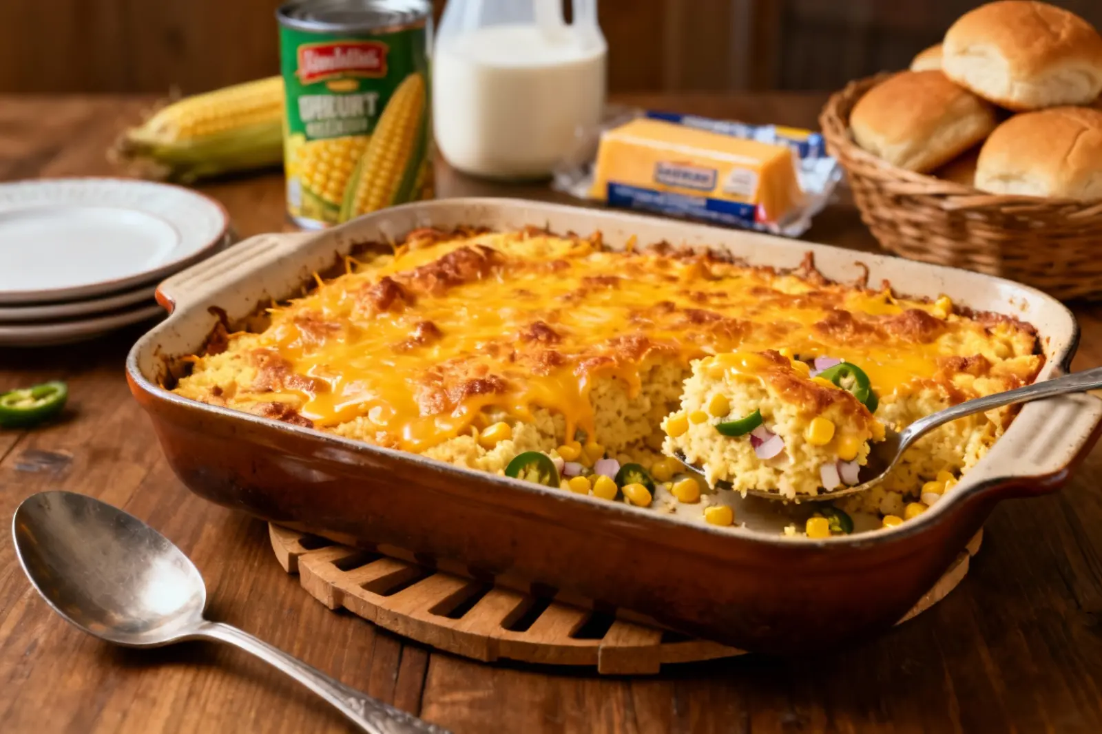 Savory Corn Bake
