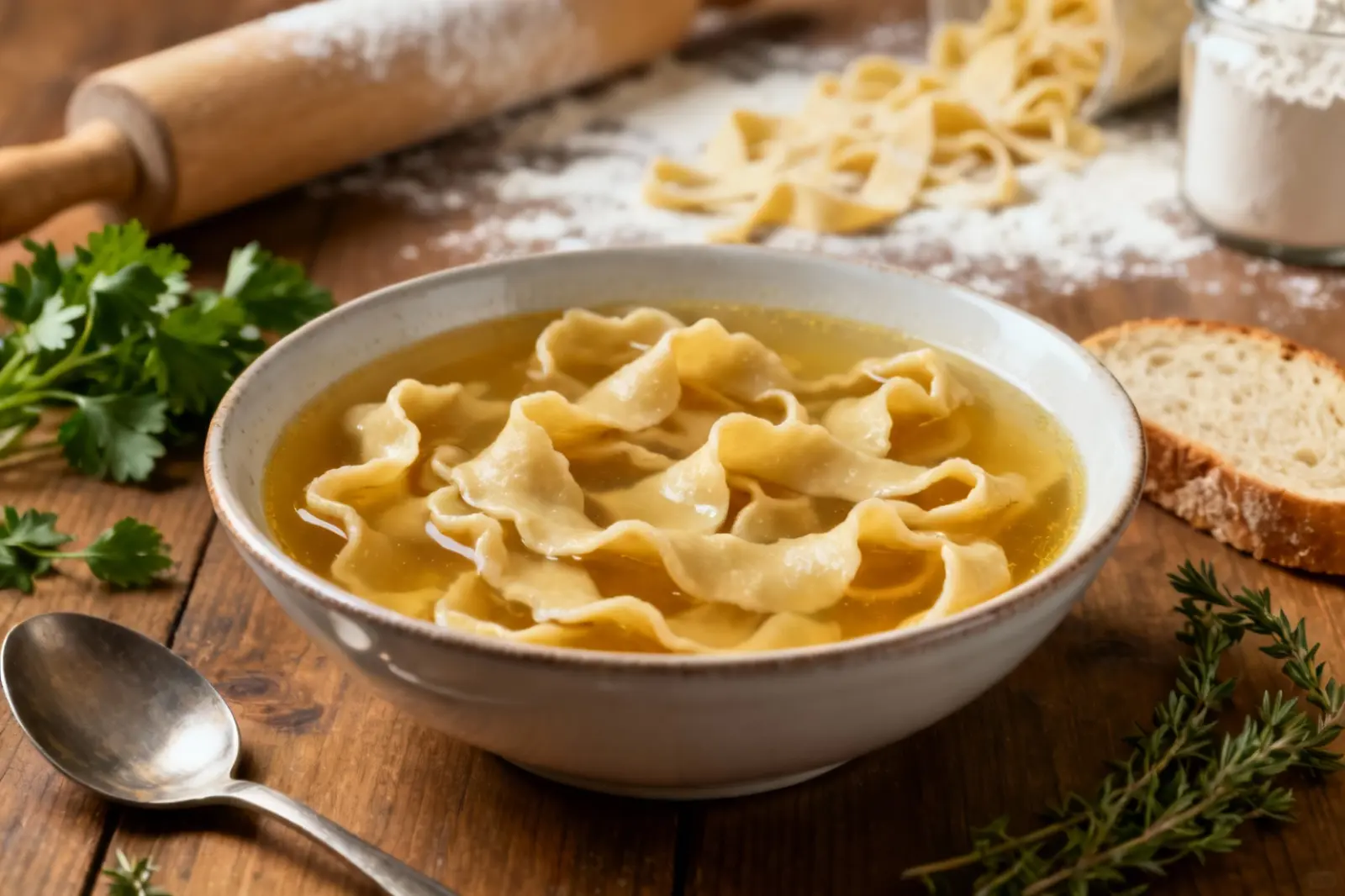 Homemade Thanksgiving Noodles