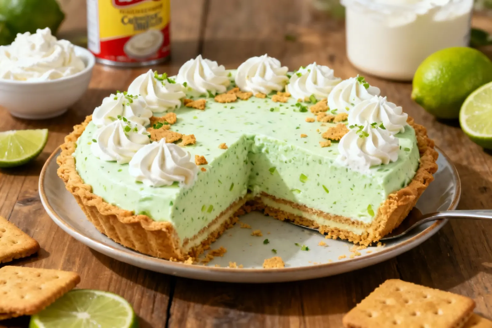 Easy No-Bake Lime Cream Pie