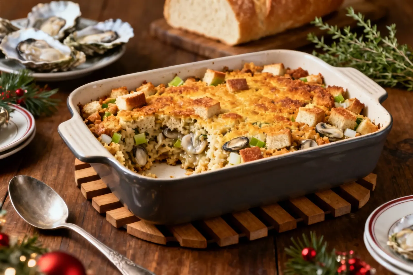 Savory Oyster Stuffing Delight