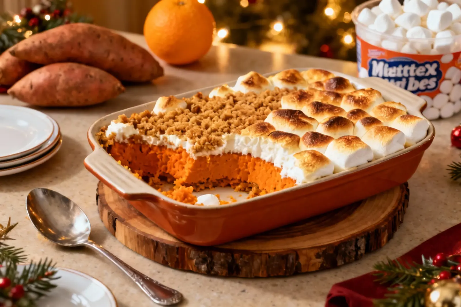 Cinnamon-Glazed Sweet Potatoes