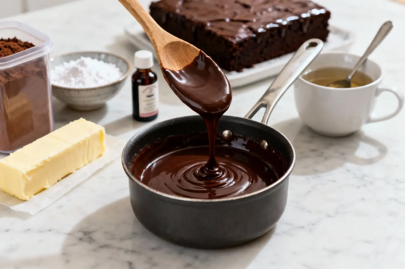 Delicious Cocoa Glaze
