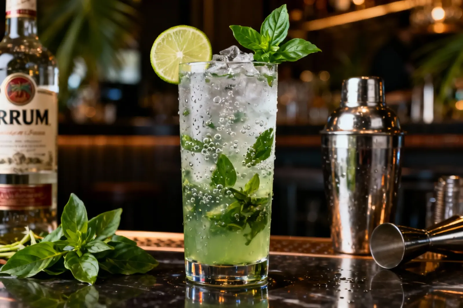 Spicy Thai Basil Refresher