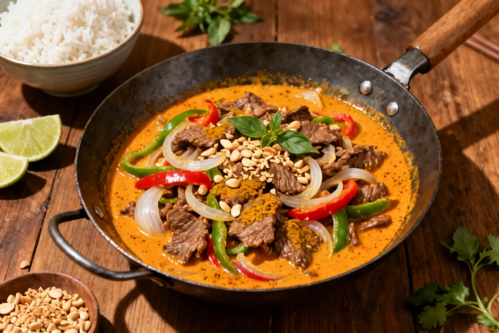 Spicy Thai Beef Coconut Curry