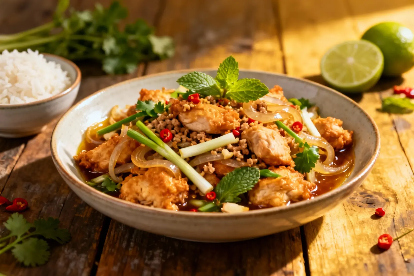 Zesty Thai Chicken Salad