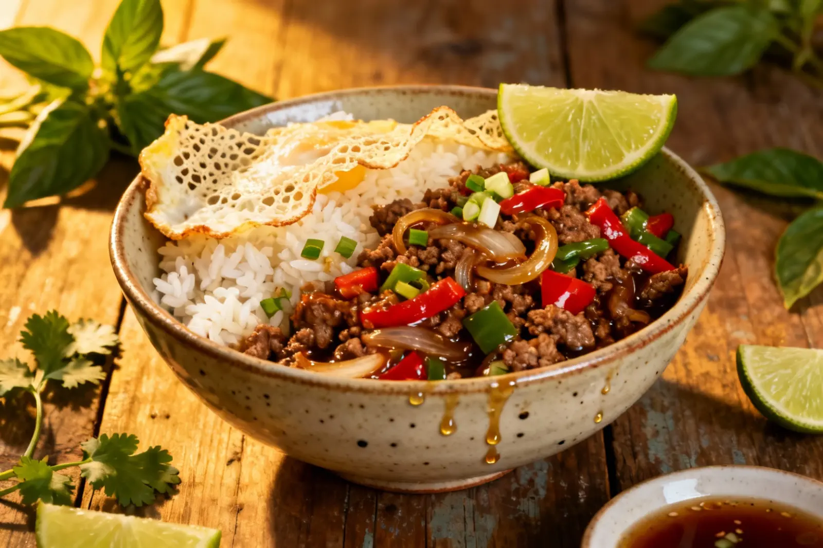 Savory Thai Beef Rice Delight