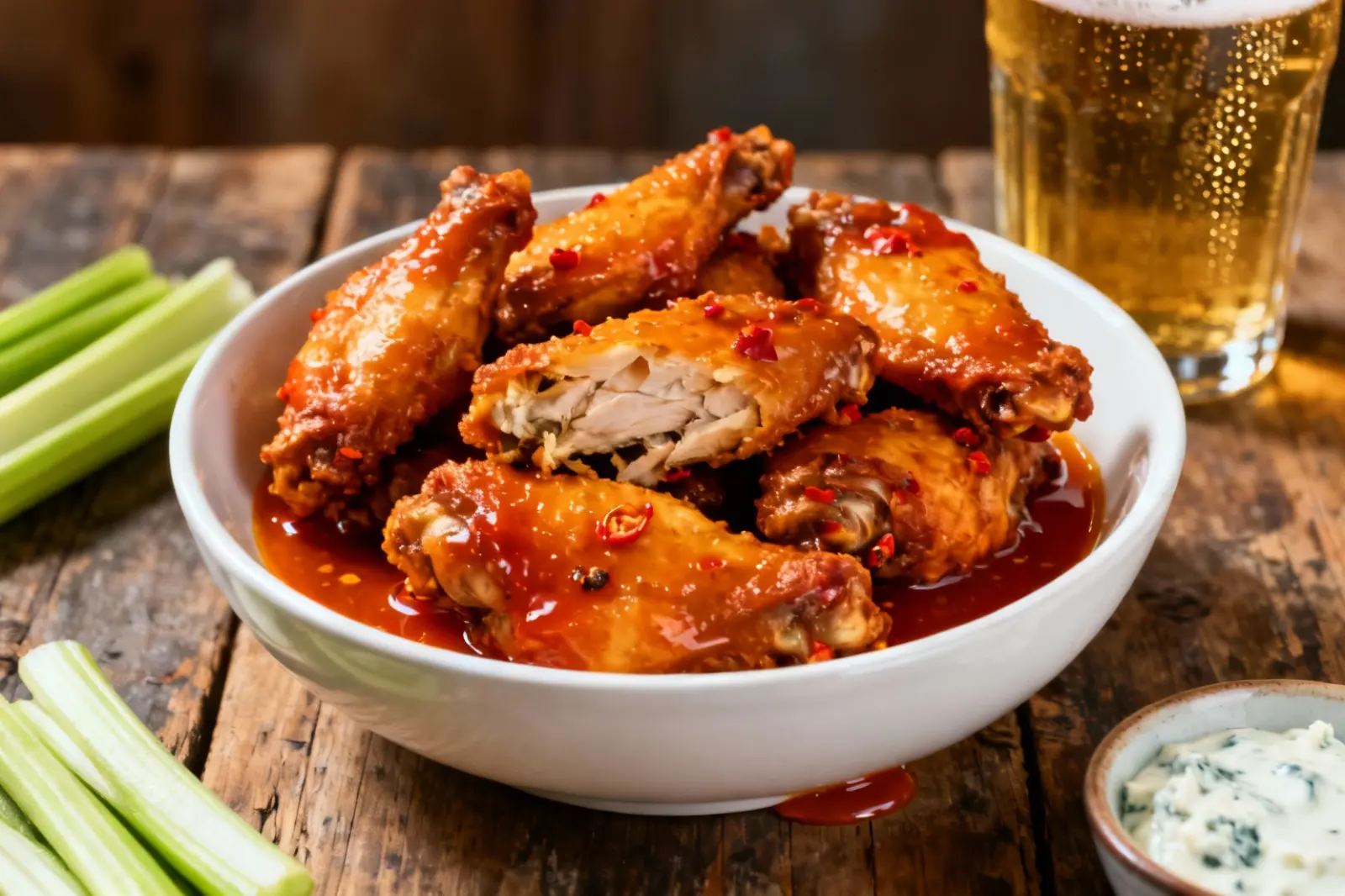 Spicy Thai Chicken Wings