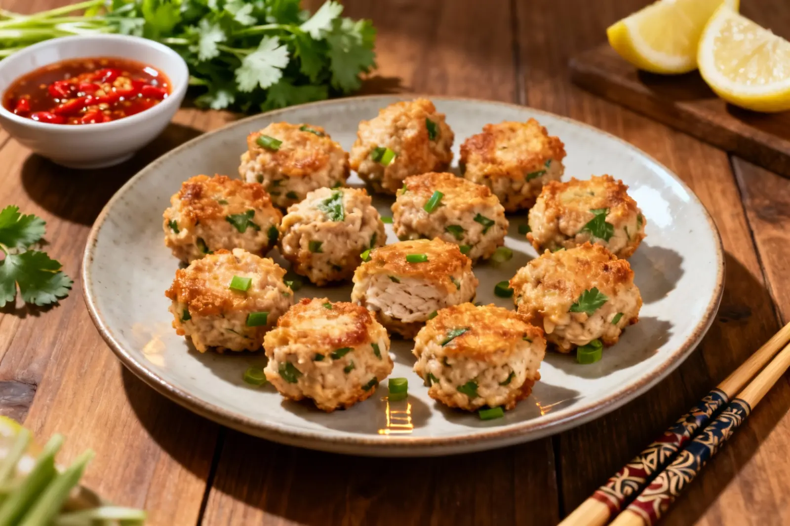 Spicy Thai Chicken Bites