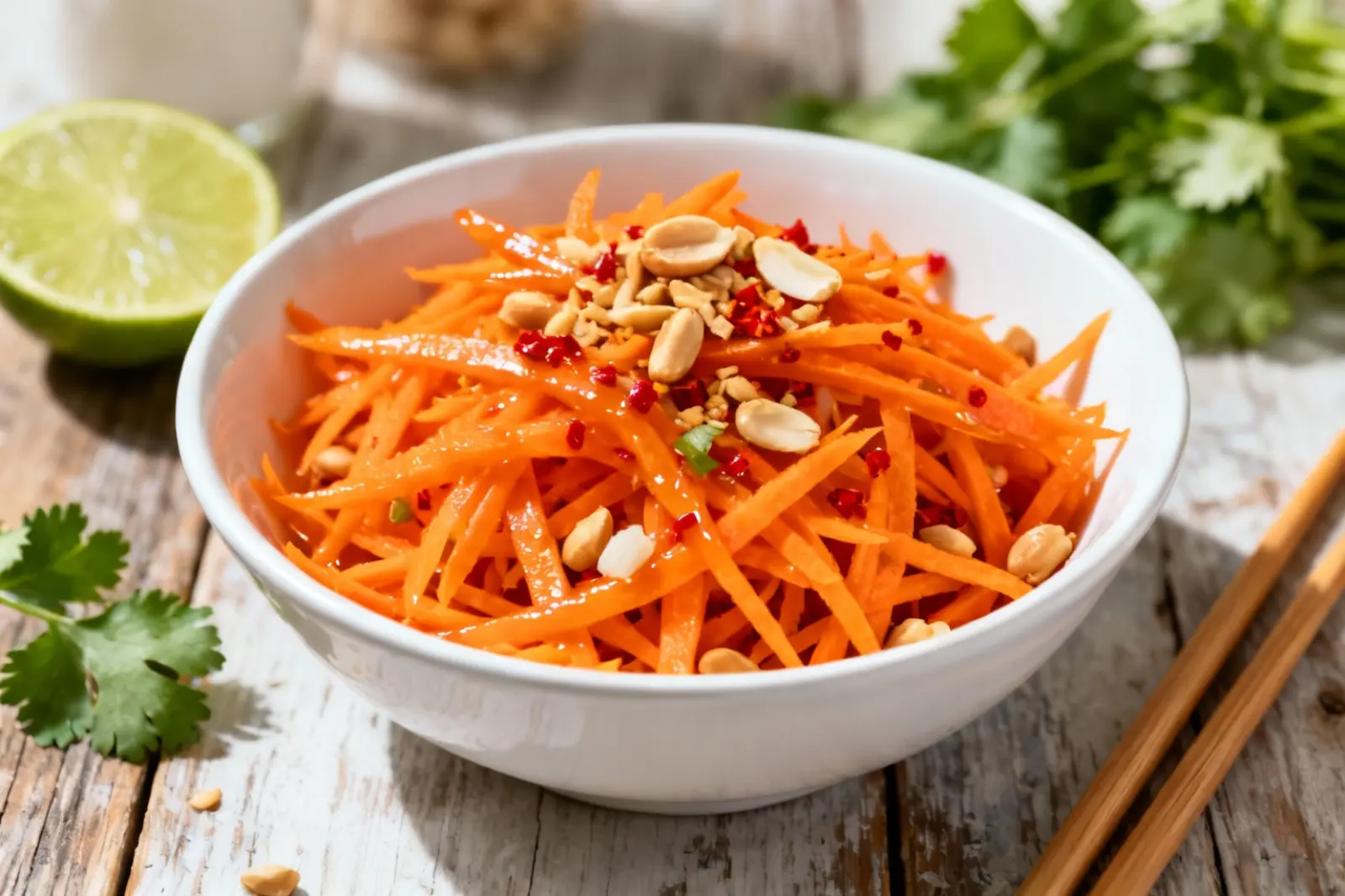 Zesty Thai Carrot Salad