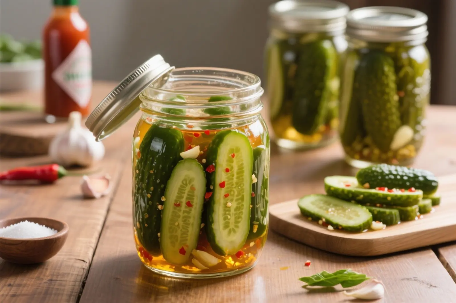 Zesty Texas-Style Pickles