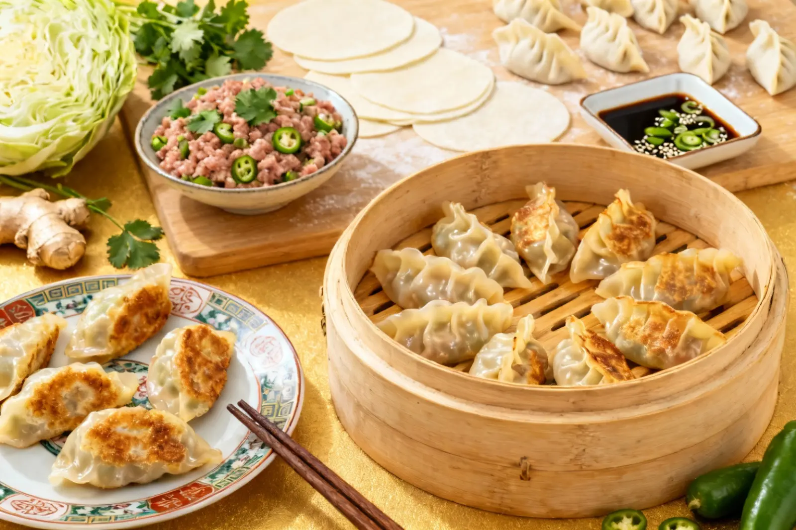 Taiwanese Pork Dumplings