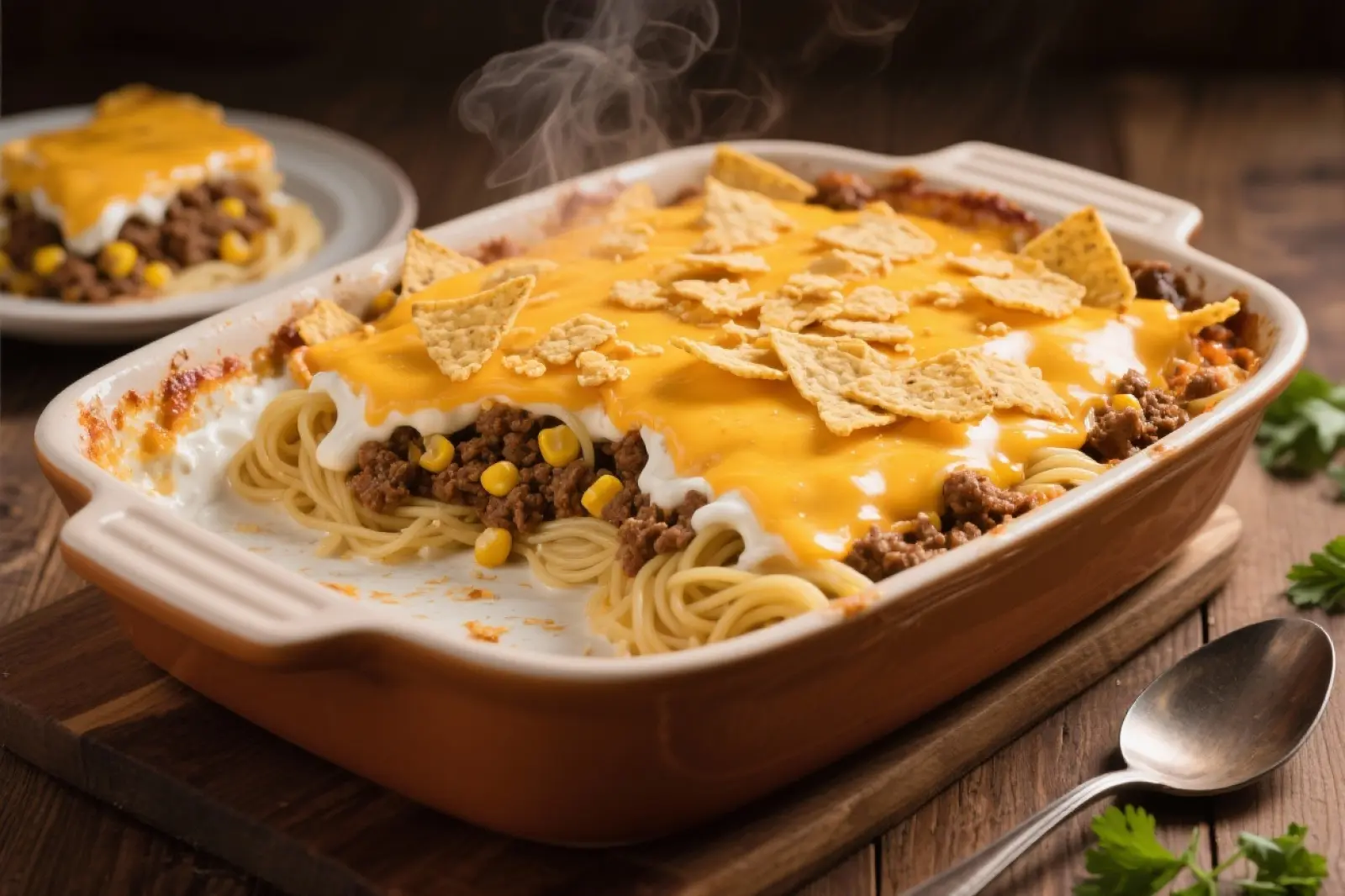 Cheesy Taco Pasta Bake