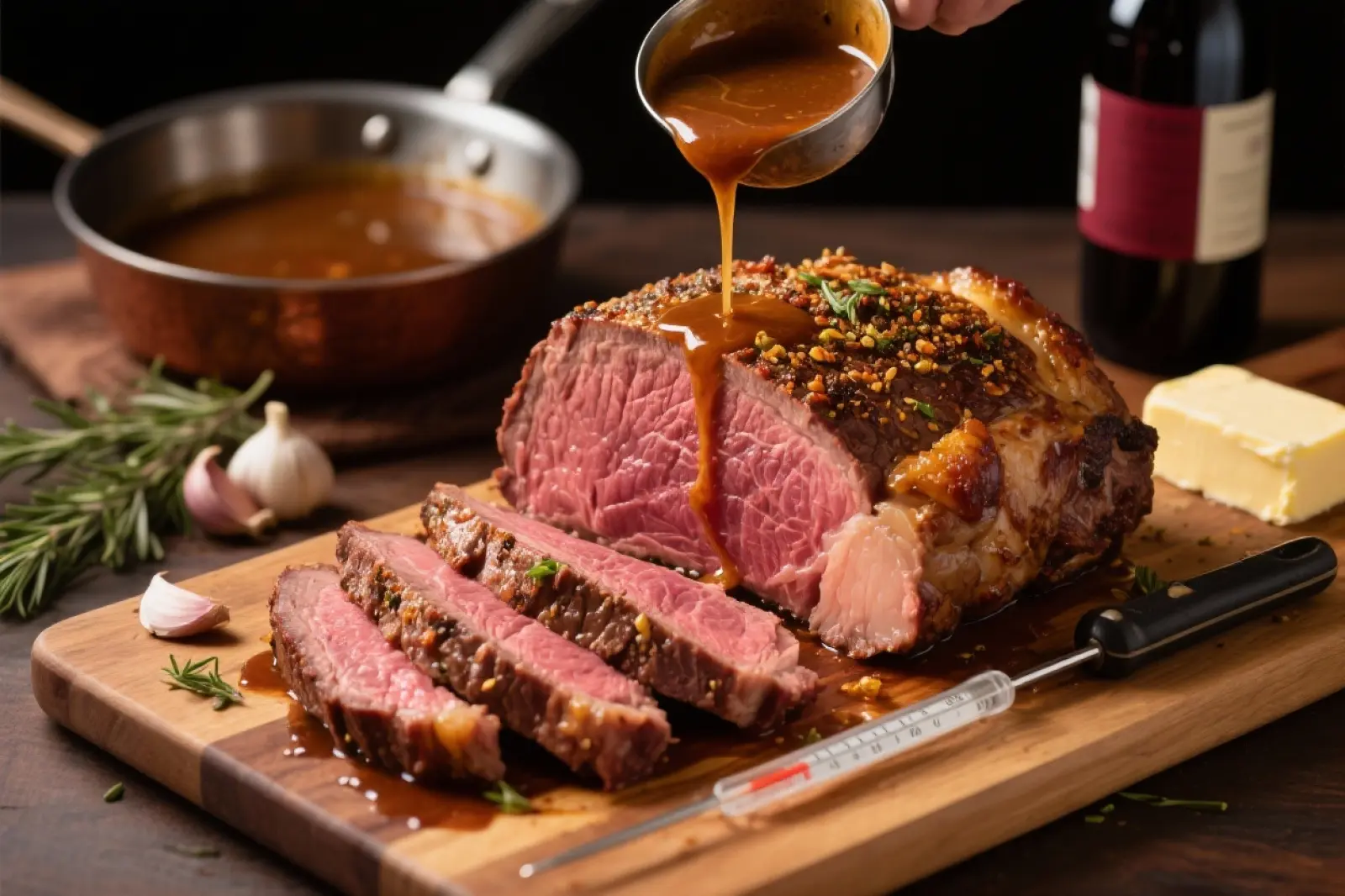 Delicious Red Wine Braised Beef