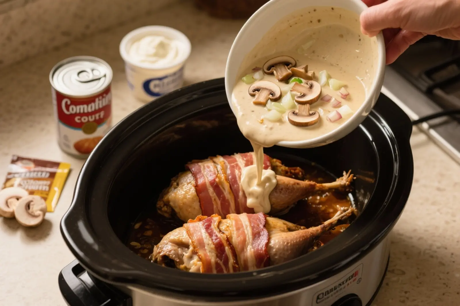 Bacon-Wrapped Pheasant Delight