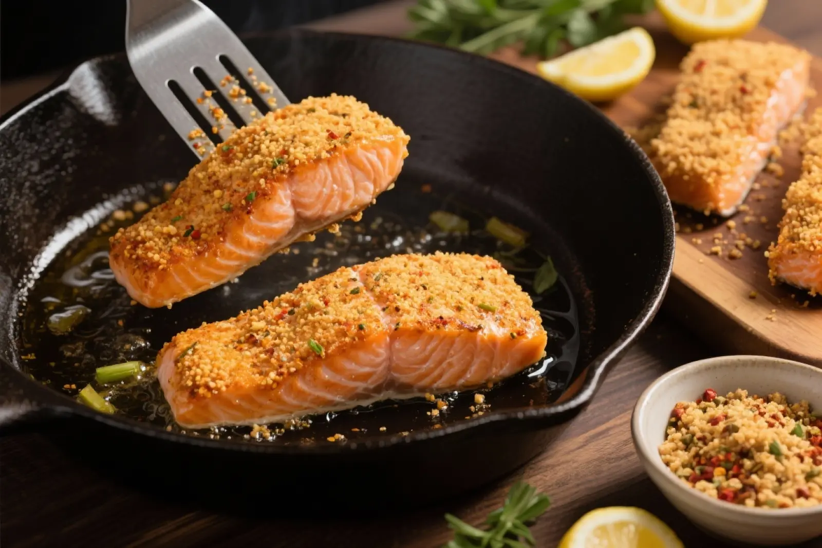 Zesty Salmon Tacos