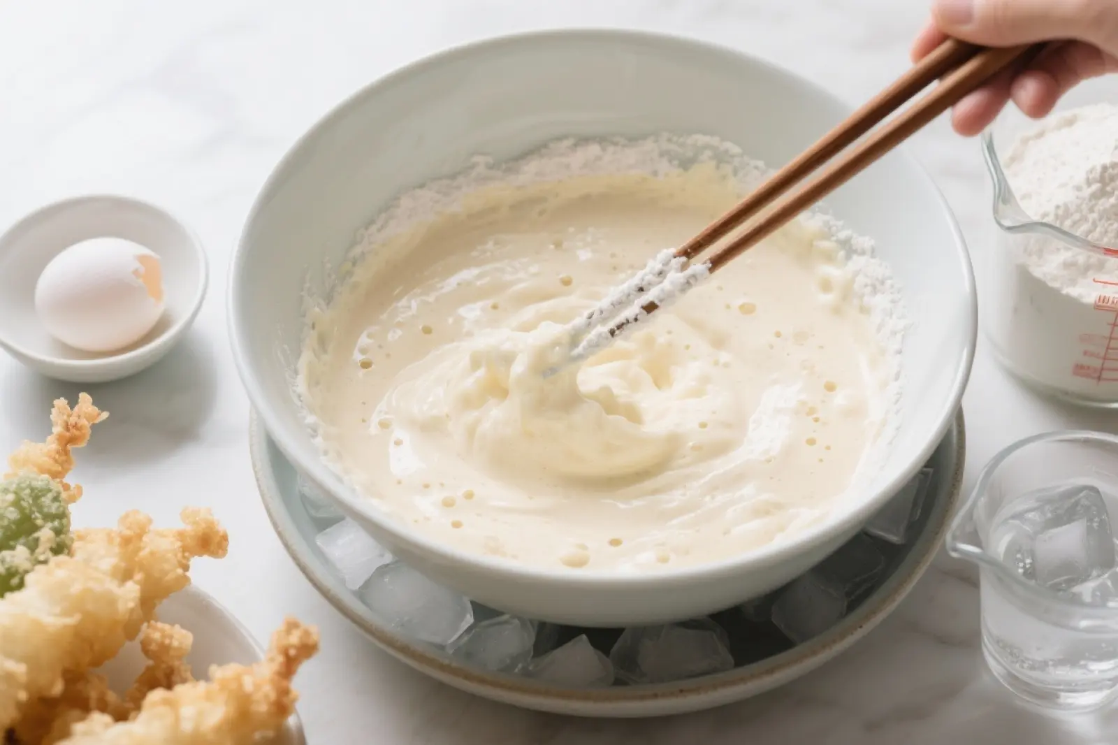 Light and Crunchy Tempura Batter