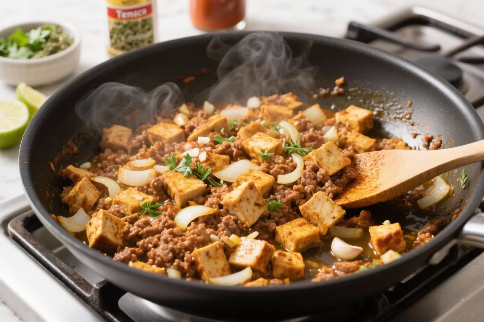 Zesty Tempeh Tacos