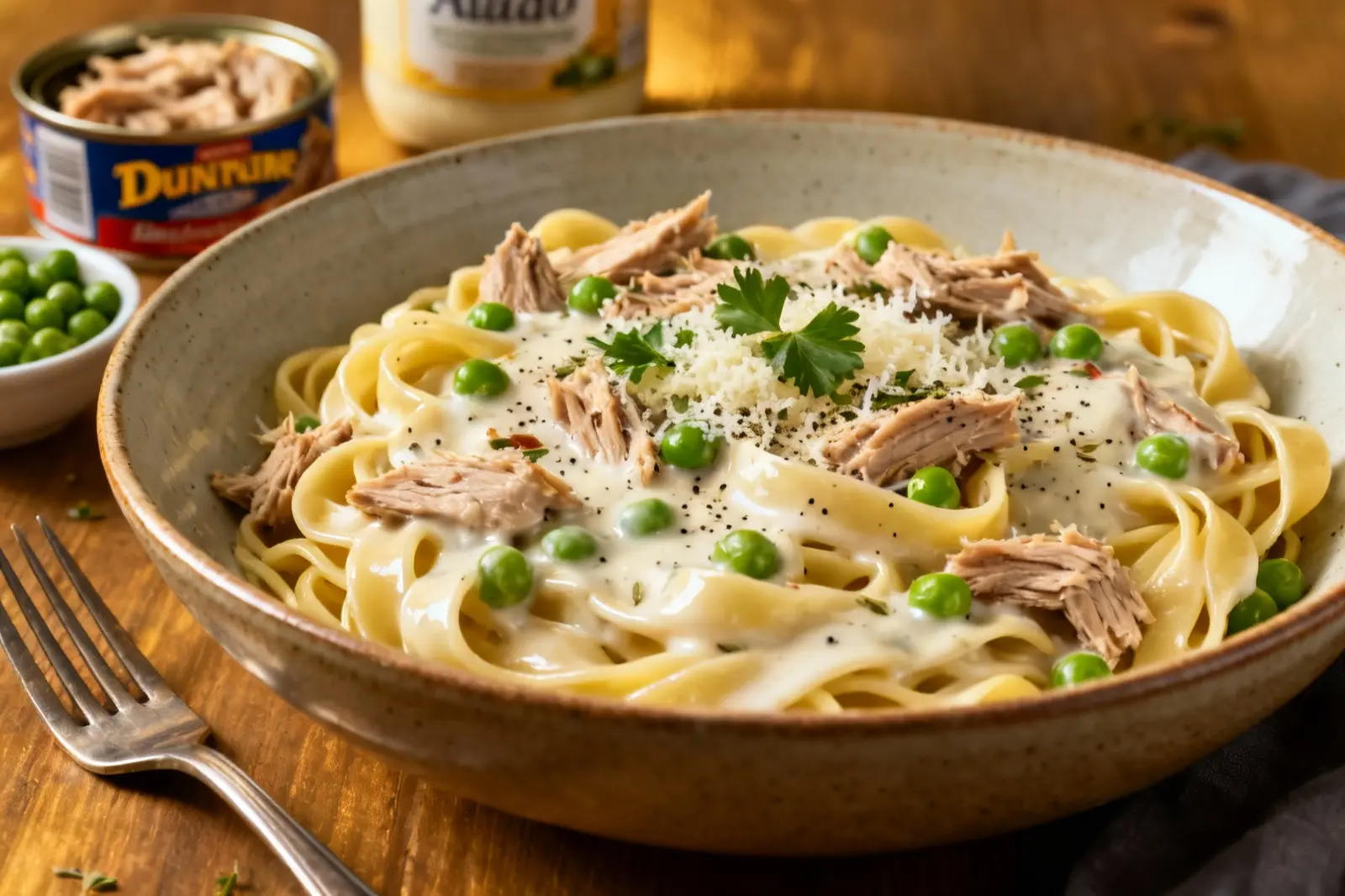 Savory Tuna Pasta Casserole