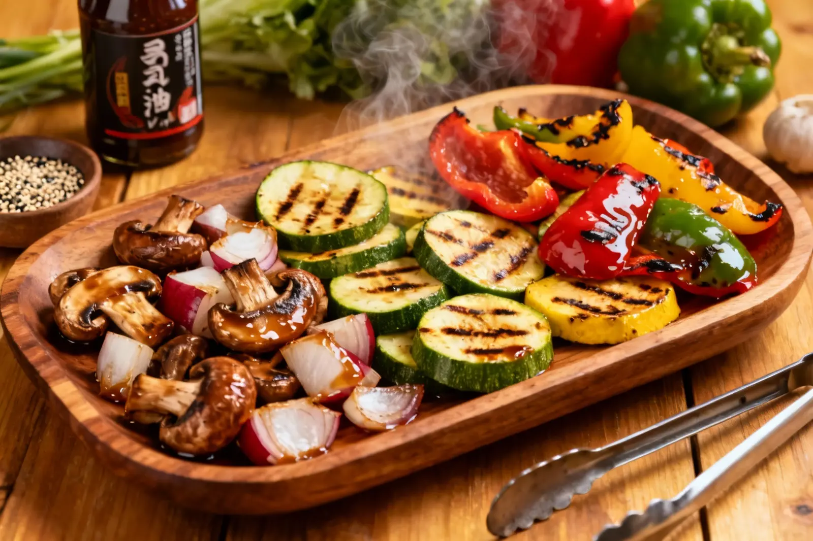 Teriyaki Grilled Vegetable Medley