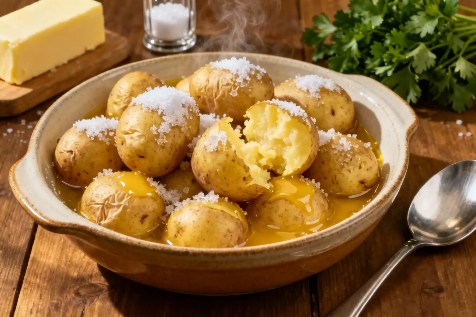 Syracuse Salt-Infused Potatoes