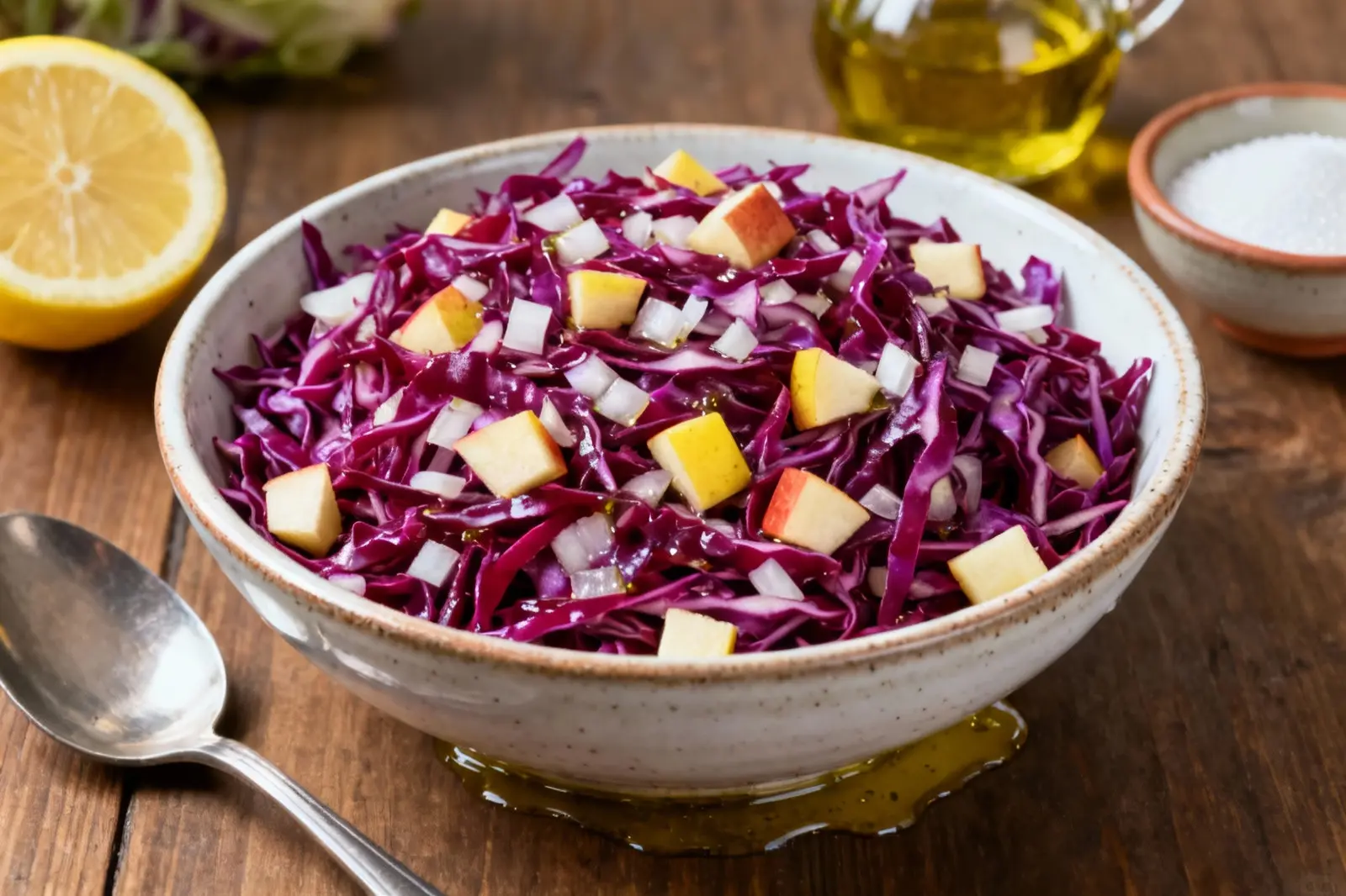 Zesty Red Cabbage Salad