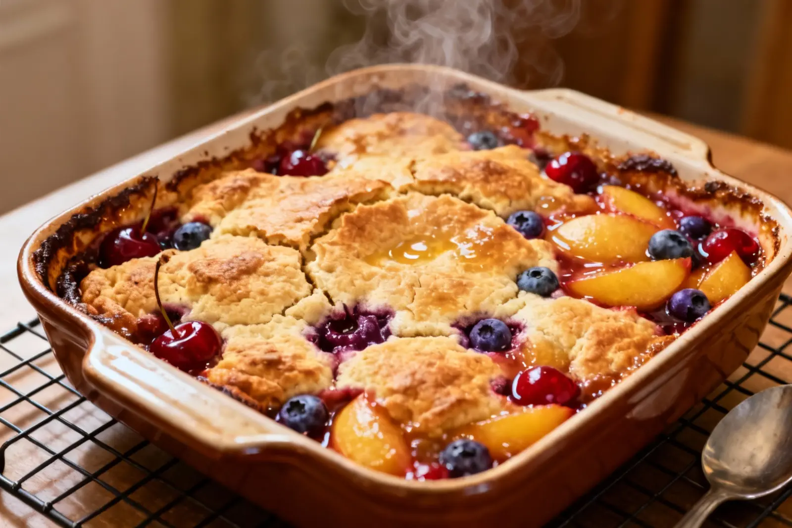 Fruity Bliss Cobbler