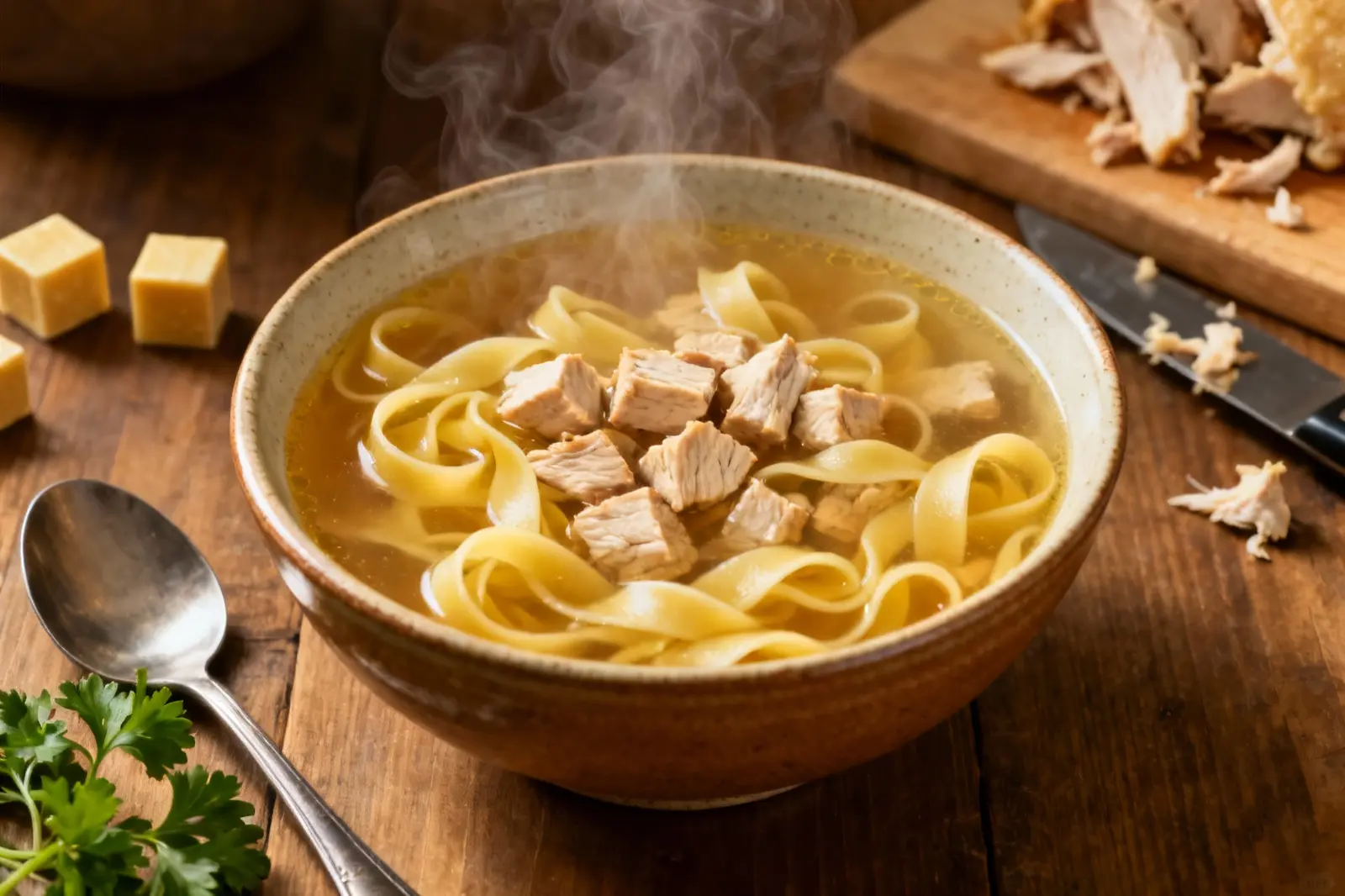 Hearty Chicken Noodle Delight