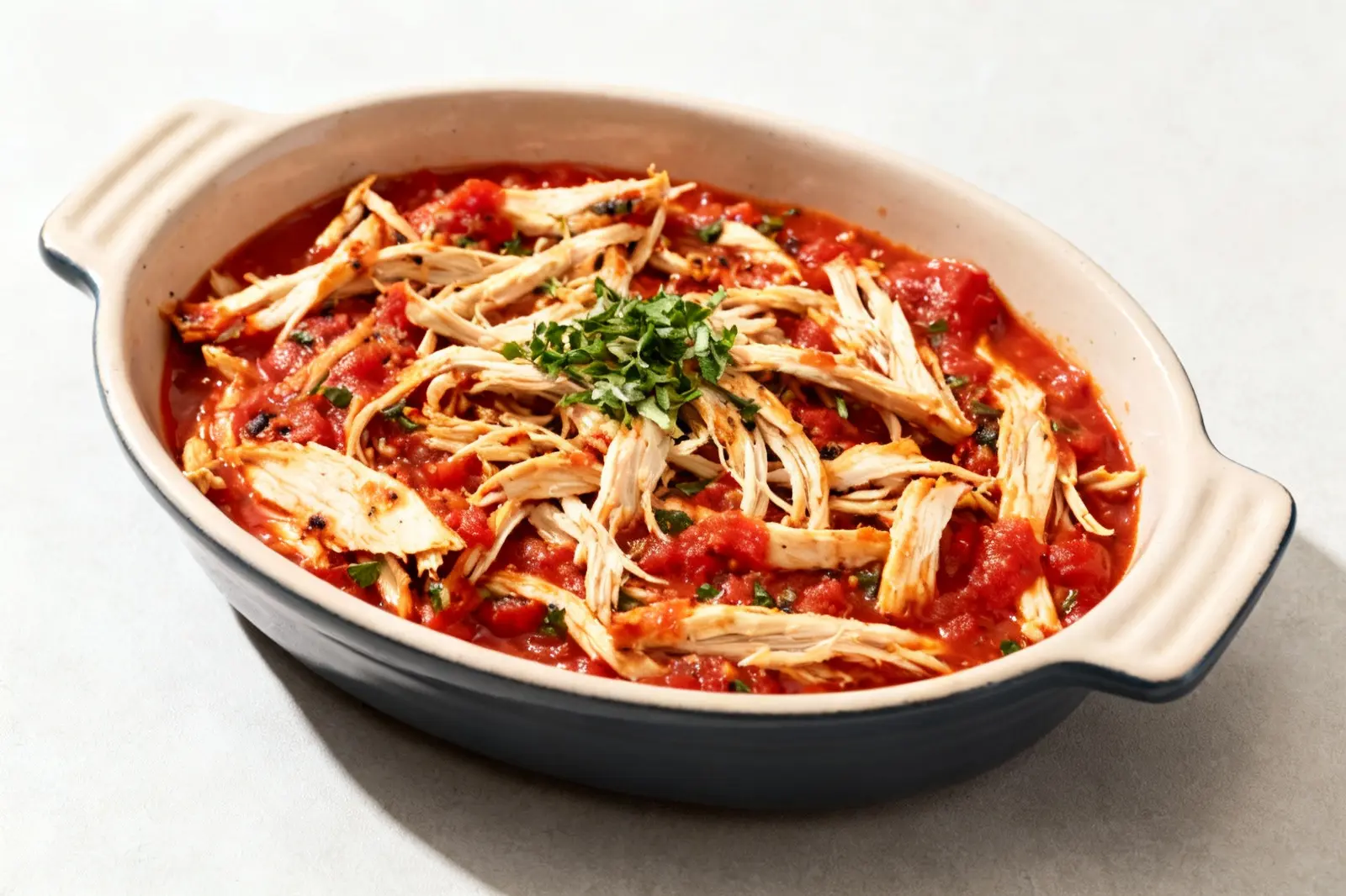 Simple Slow Cooker Chicken Enchilada Mix