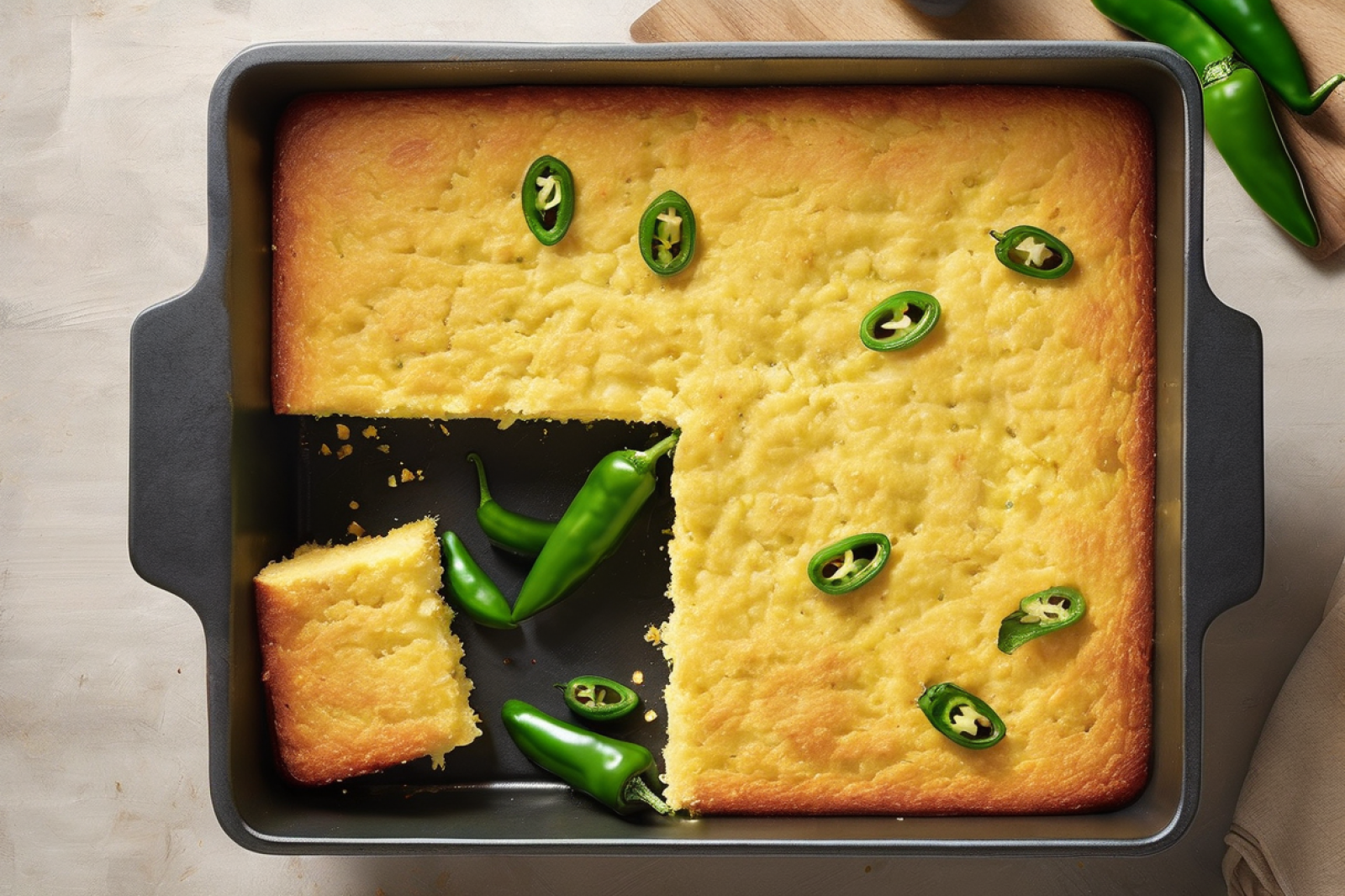 Zesty Jalapeño Cornbread