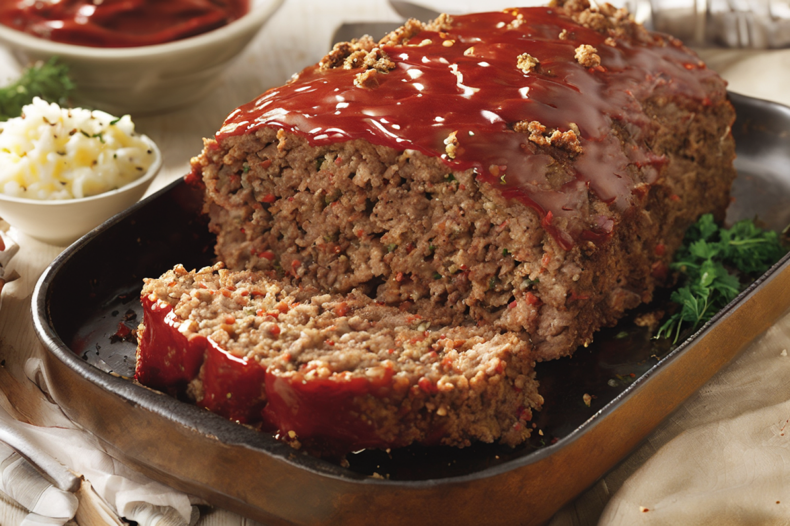 Tangy Savory Meatloaf