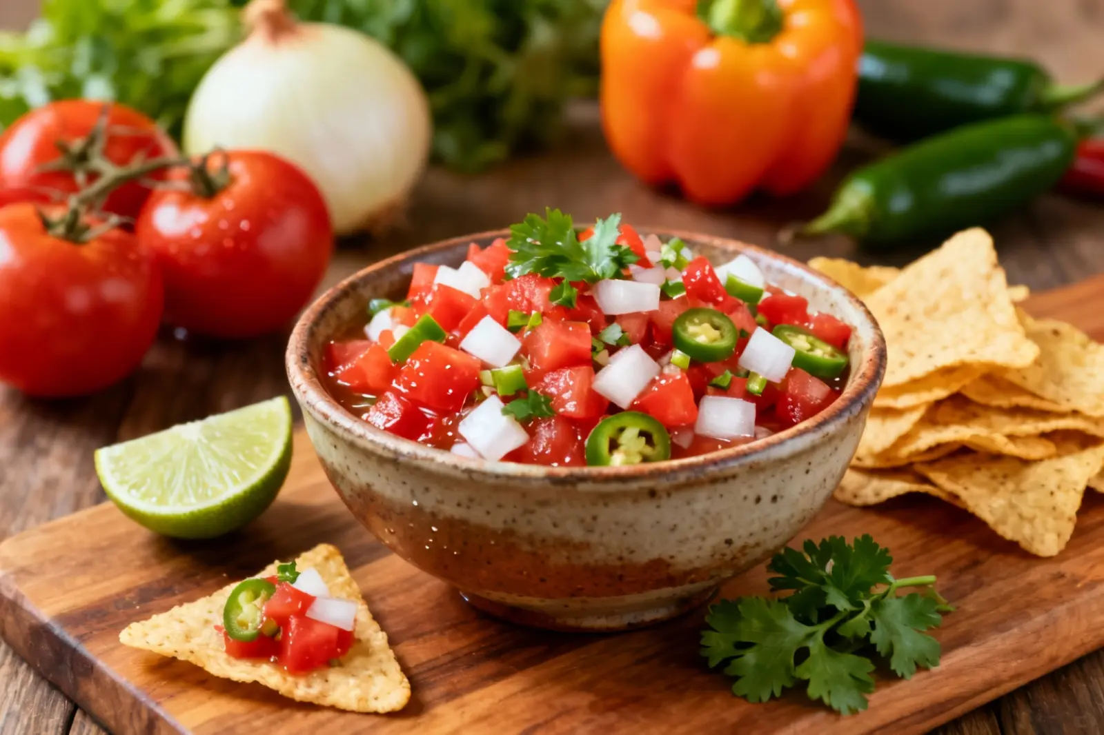 Zesty Fresh Tomato Salsa