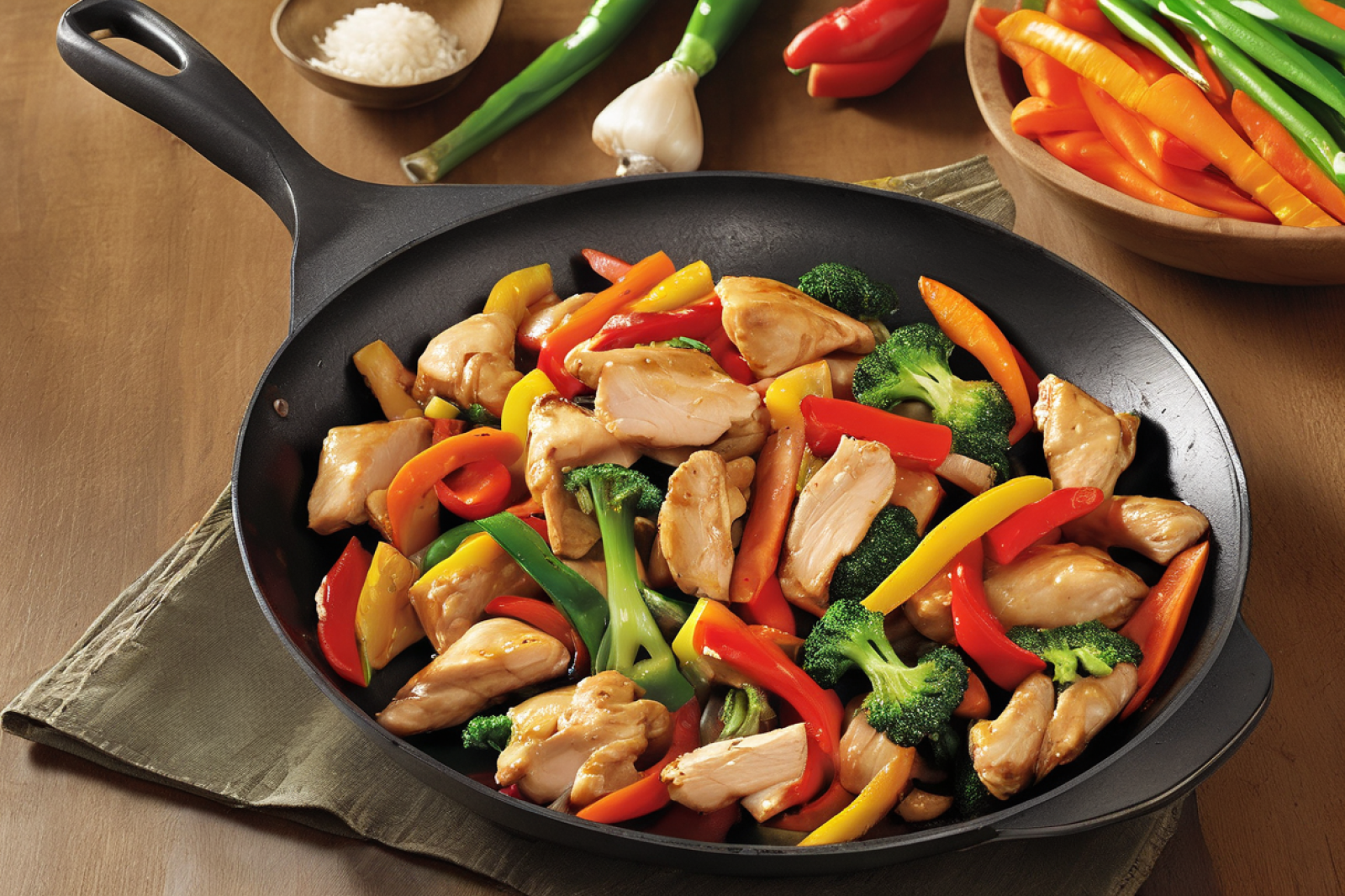 Zesty Chicken Stir-Fry Extravaganza