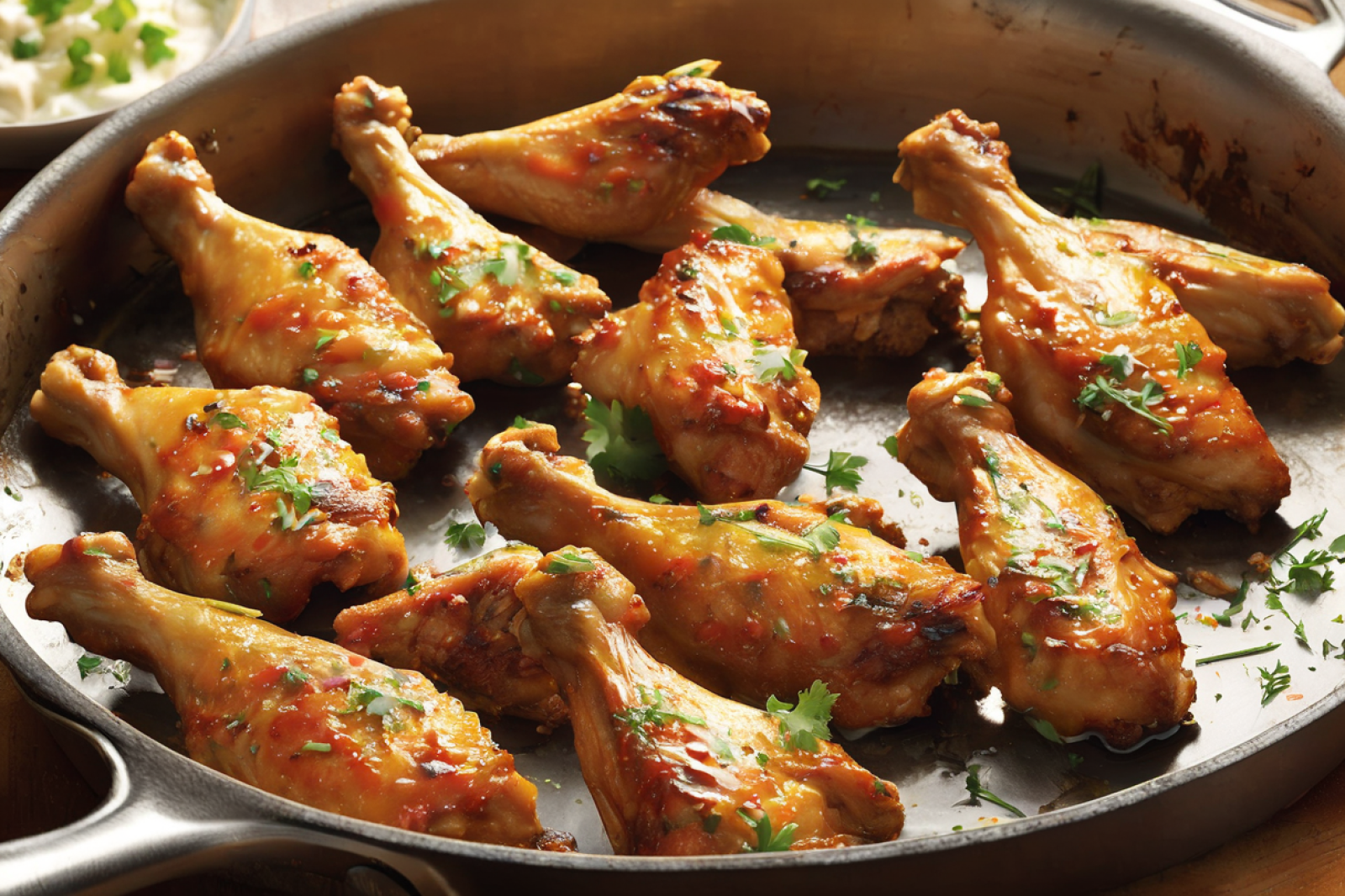 Zesty Baked Chicken Wings