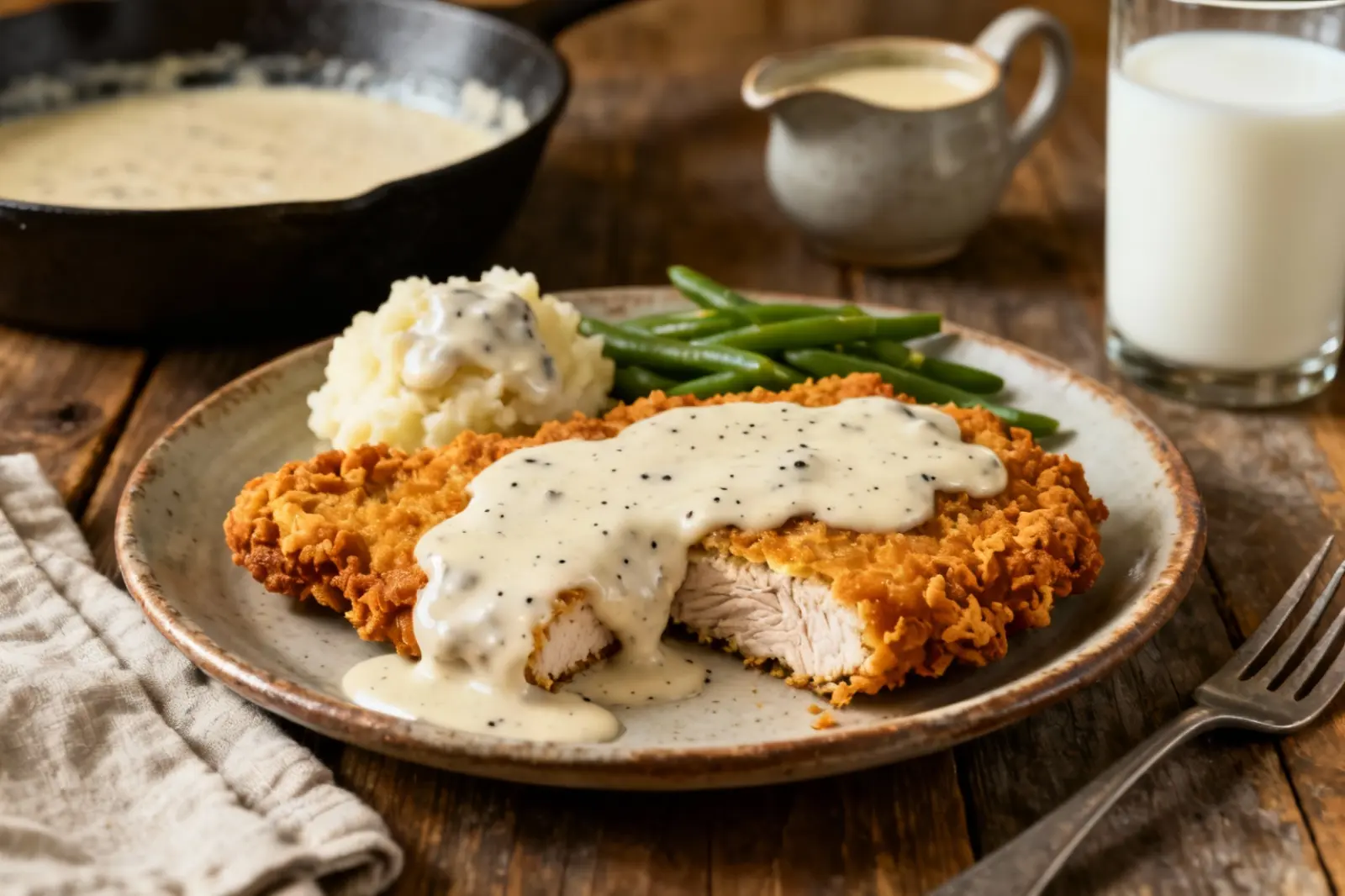 Ultimate Southern Chicken Fried Steak