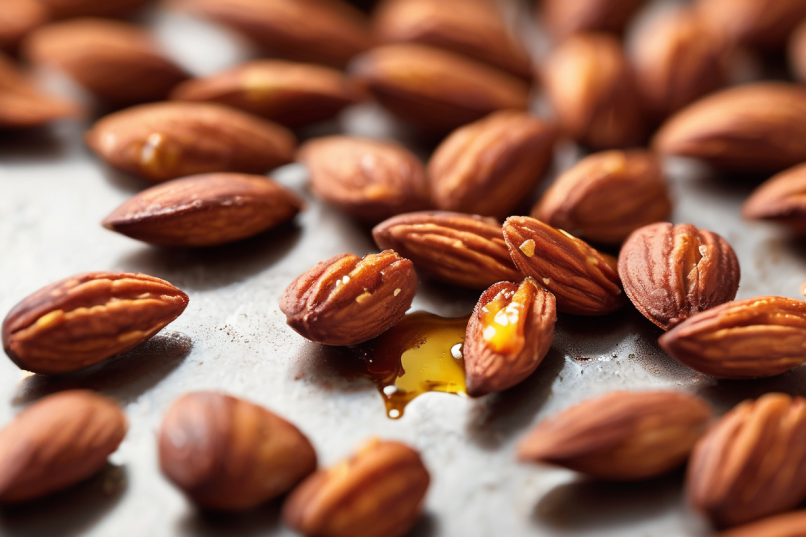 Spicy Honey-Glazed Almonds