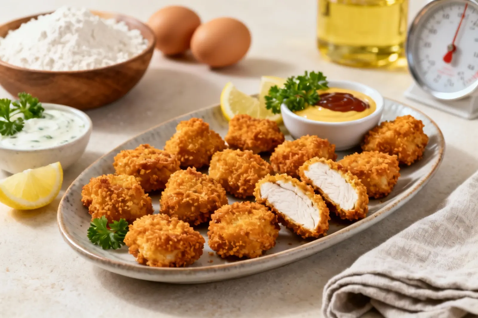 Crispy Homemade Chicken Bites