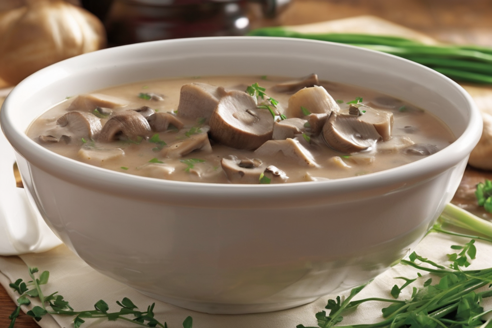 Savory Veal and Mushroom Stew